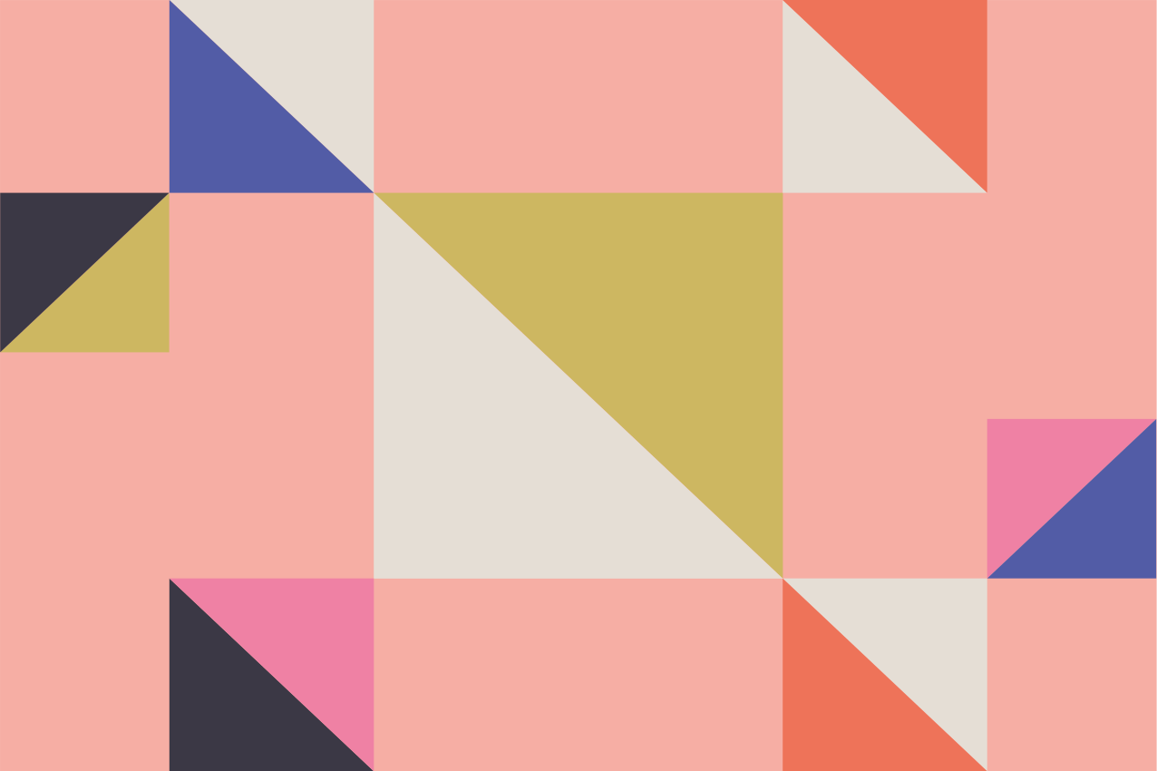 Umění geometrický vzor originální vinylové prostírání - TenStickers