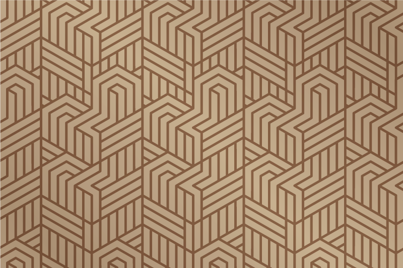 Moderní prostírání s geometrickou texturou - TenStickers