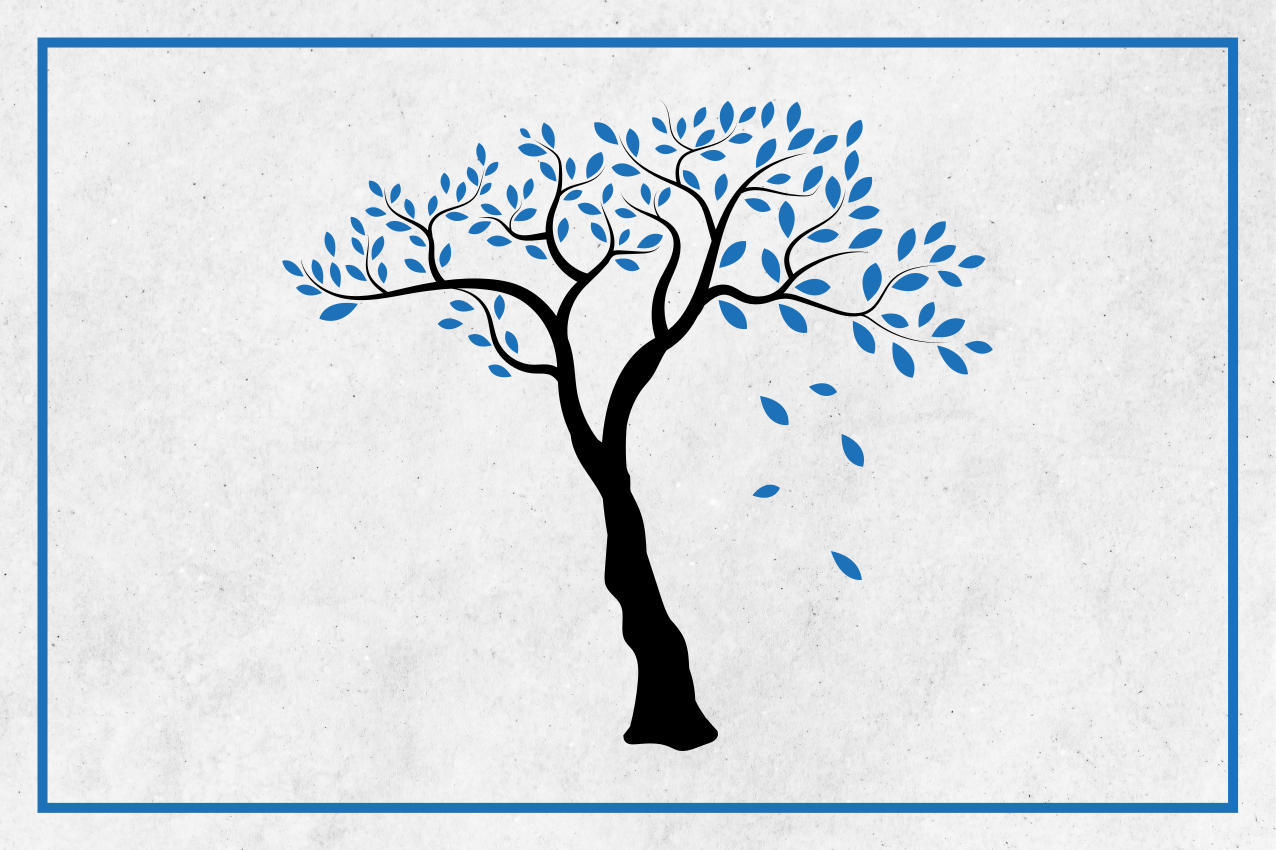 Originální prostírání s elegantním motivem stromu - TenStickers