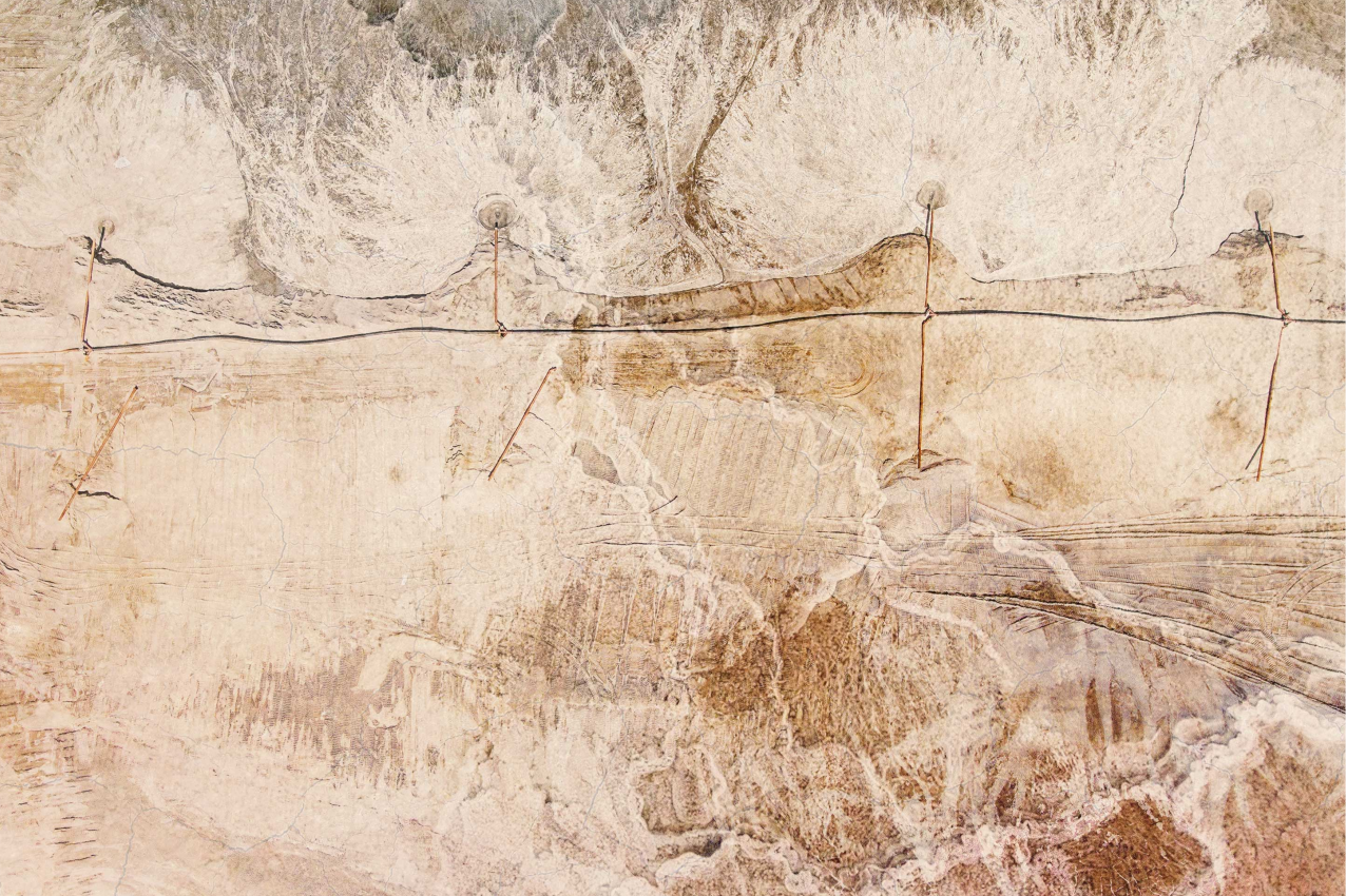 Prostírání s texturami v organickém dřevěném provedení - TenStickers