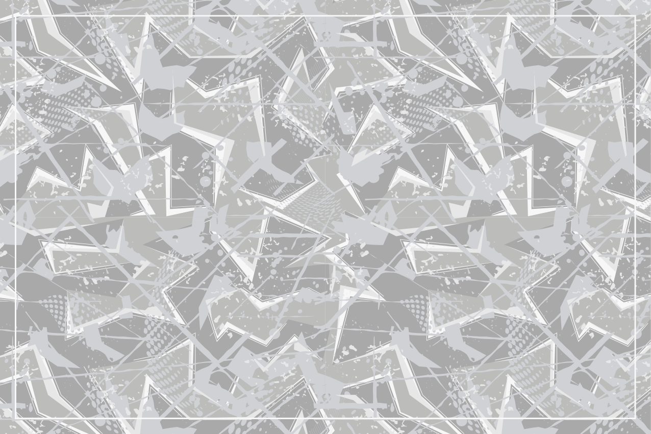 Prostírání s texturami abstraktní geometrické tvary - TenStickers