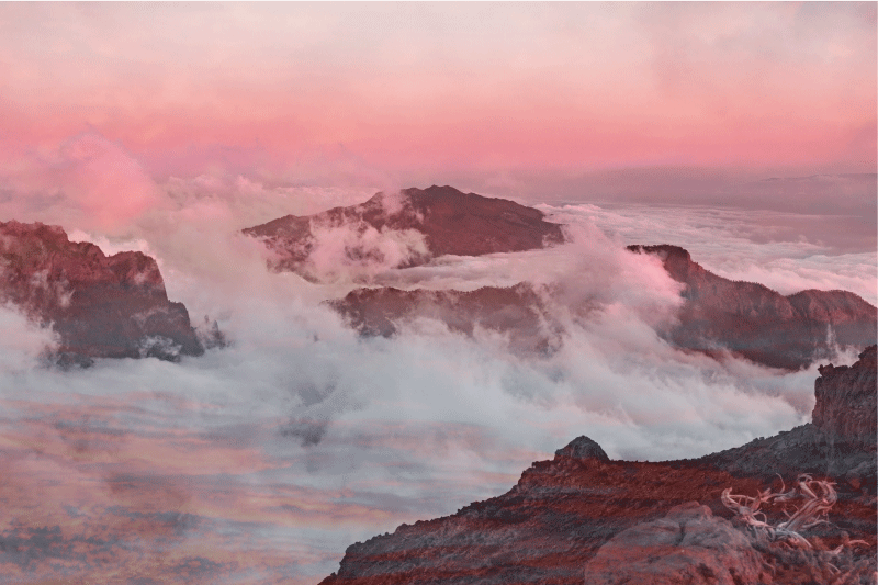 Moderní prostírání horská krajina - TenStickers