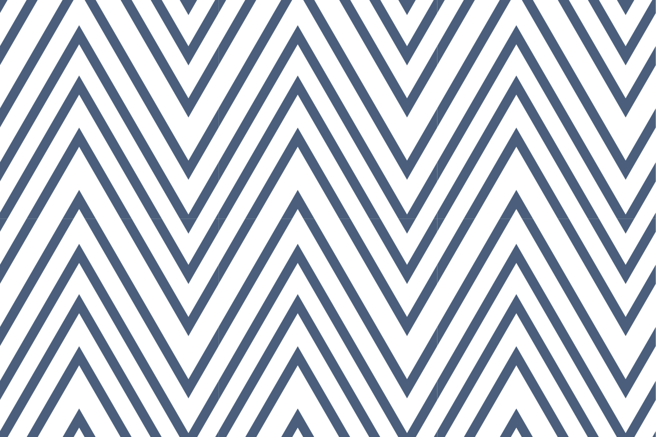 Moderní prostírání s elegantním chevron vzorem - TenStickers