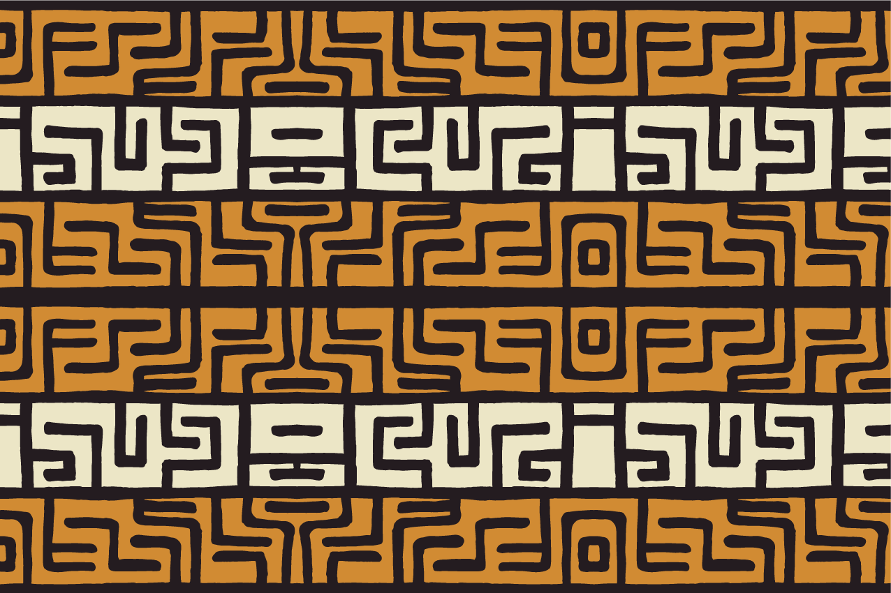 Prostírání s texturami abstraktní vzorované plochy - TenStickers