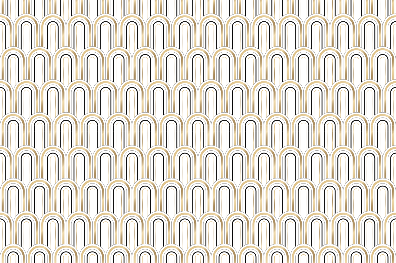 Moderní prostírání s motivy zakřivených linií - TenStickers