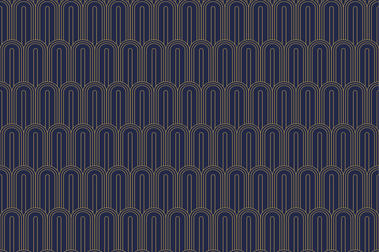 Moderní prostírání s elegantními křivkami - TenStickers