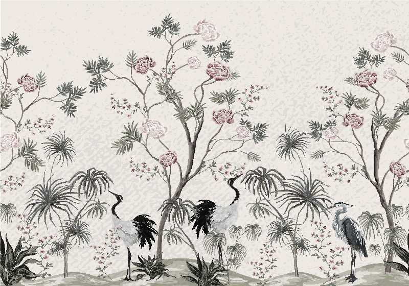 Dětské prostírání Žeravy mezi květy - TenStickers