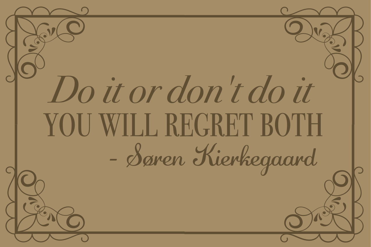 Prostírání citace inspirativní připomínka - TenStickers