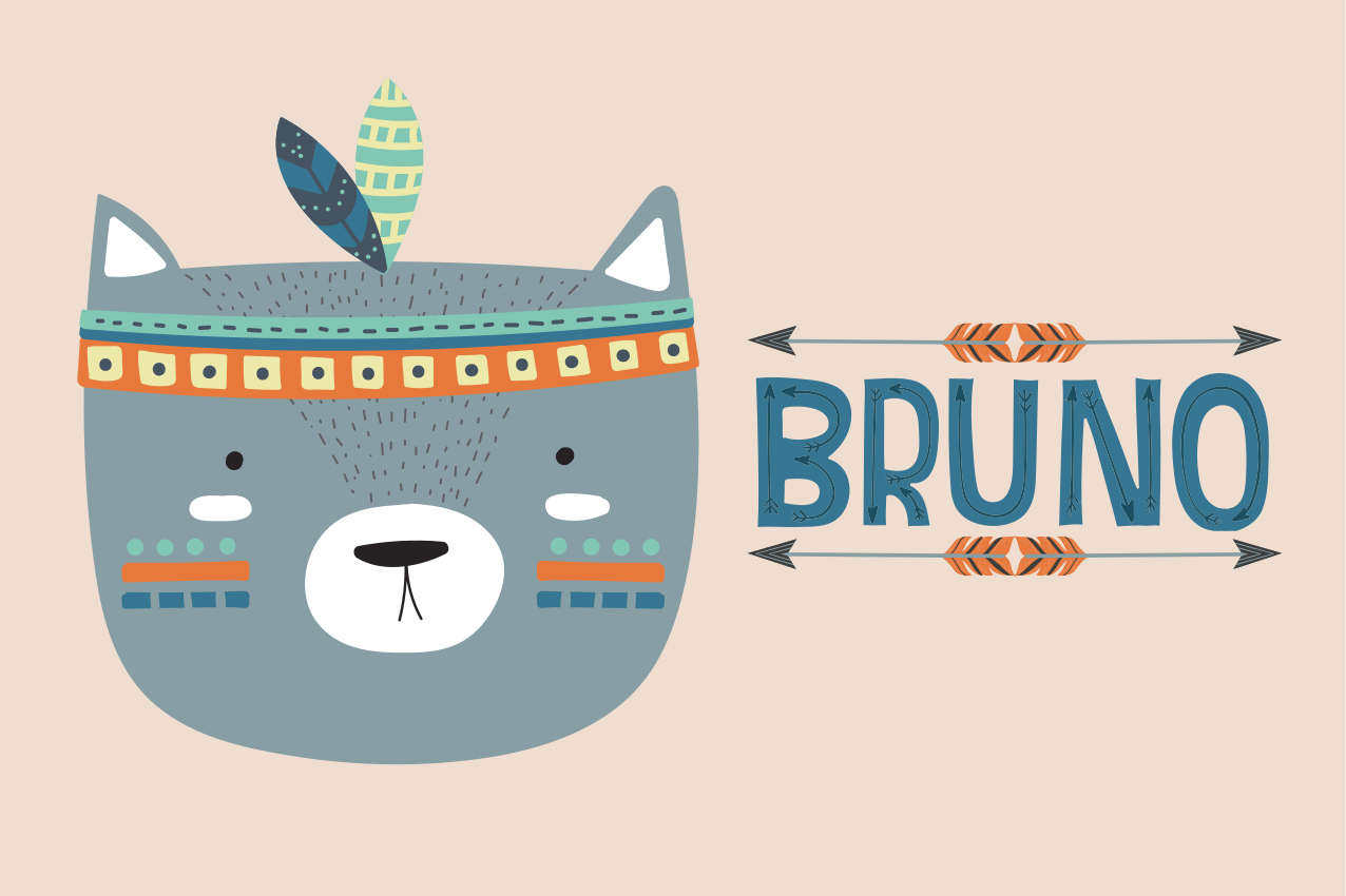 Dětské prostírání s roztomilými zvířátky - TenStickers