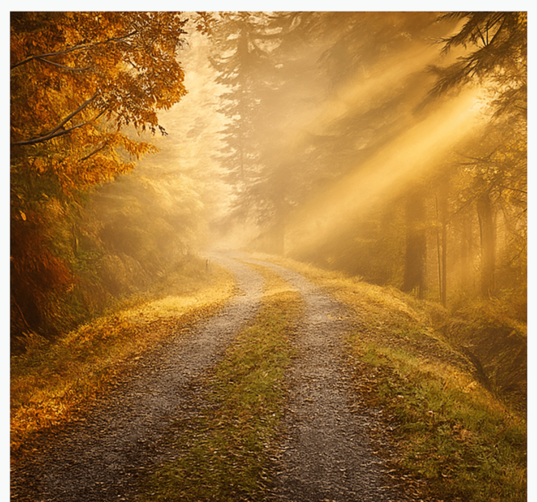 Vlhký les se slunečním zářením Fototapeta džungle - TenStickers