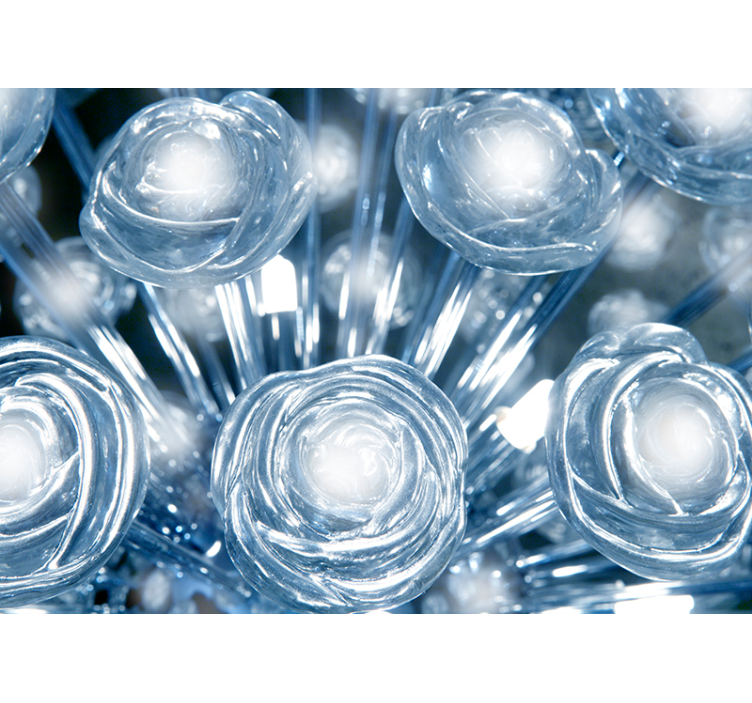 Křišťálový květ fototapeta - TenStickers