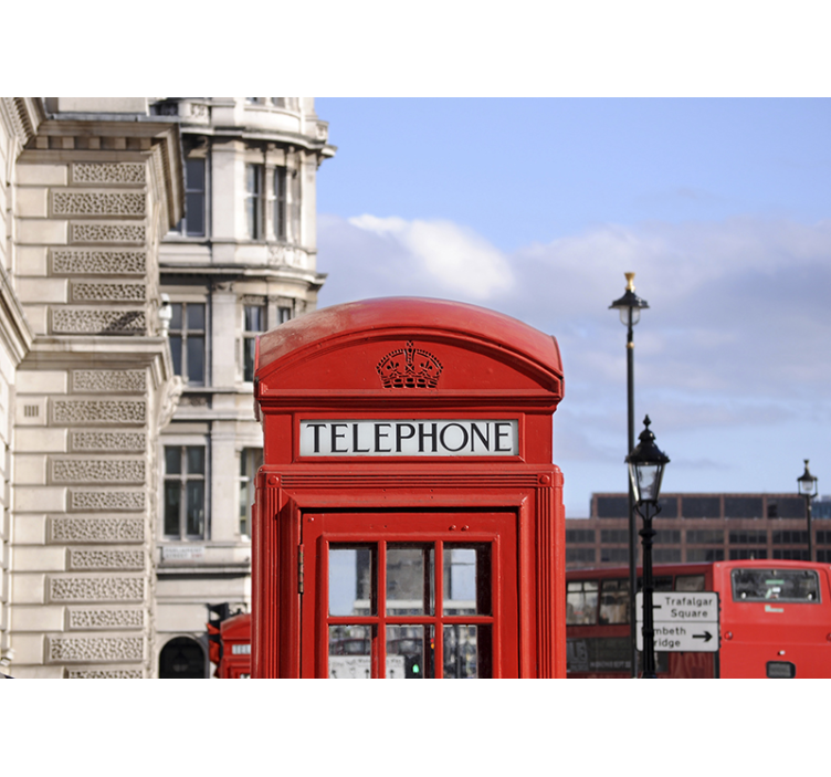 Fototapeta v londýně autobus - TenStickers