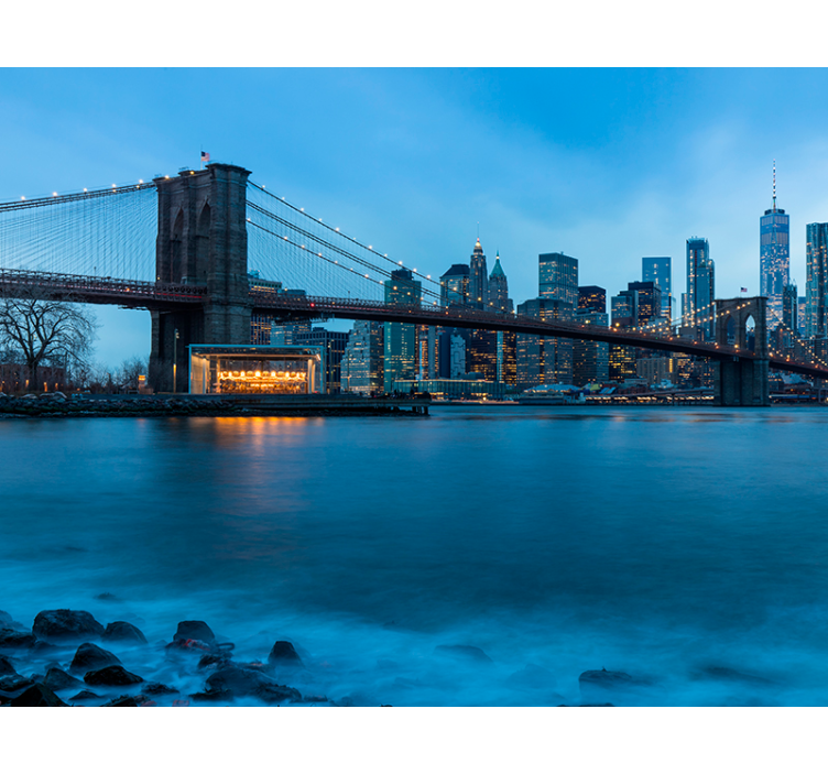 Manhattan pohled fototapeta new york - TenStickers
