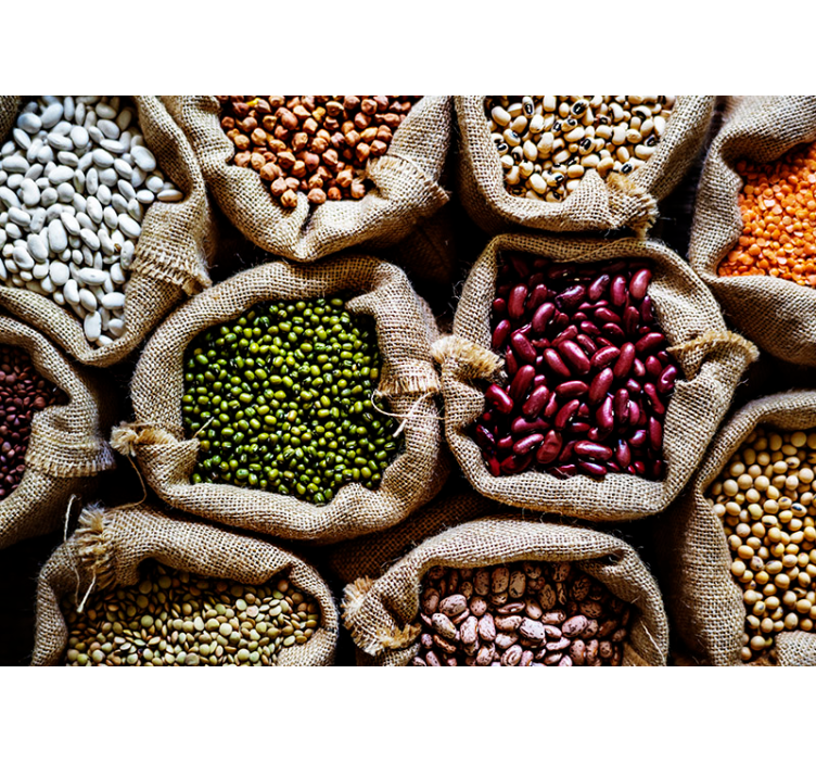 Různé pulsy kuchyňské fototapeta - TenStickers