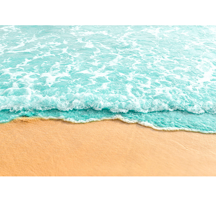 3d vlny fototapeta - TenStickers