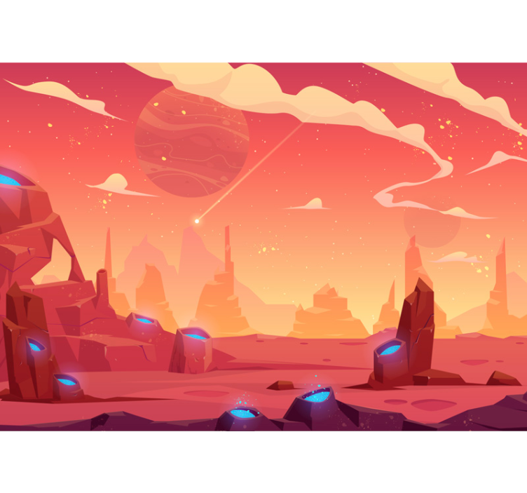 Návštěva nástěnných maleb pro děti - TenStickers