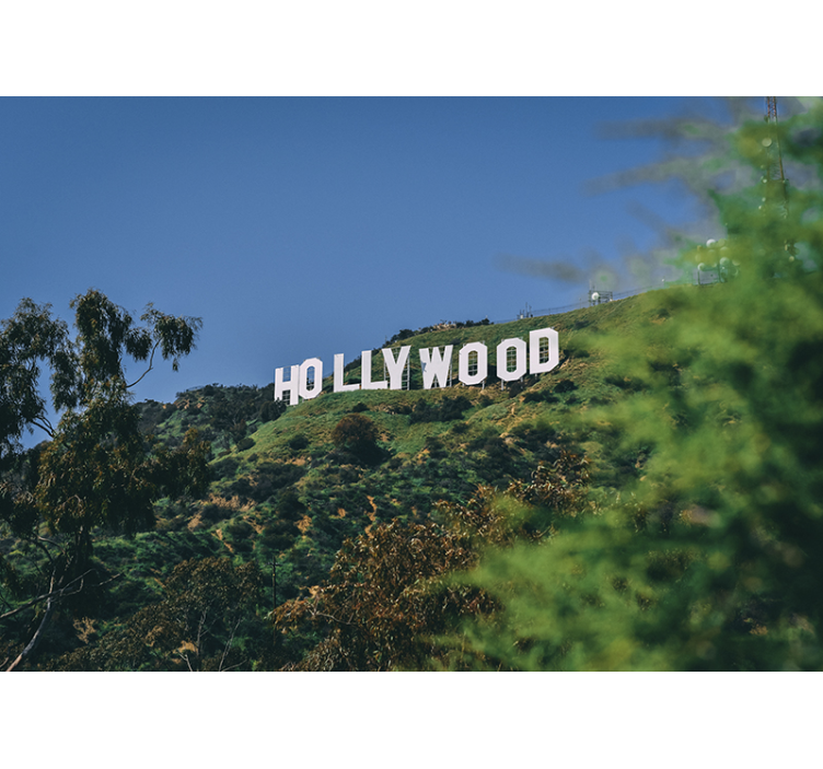 Hollywood sign fototapeta - TenStickers