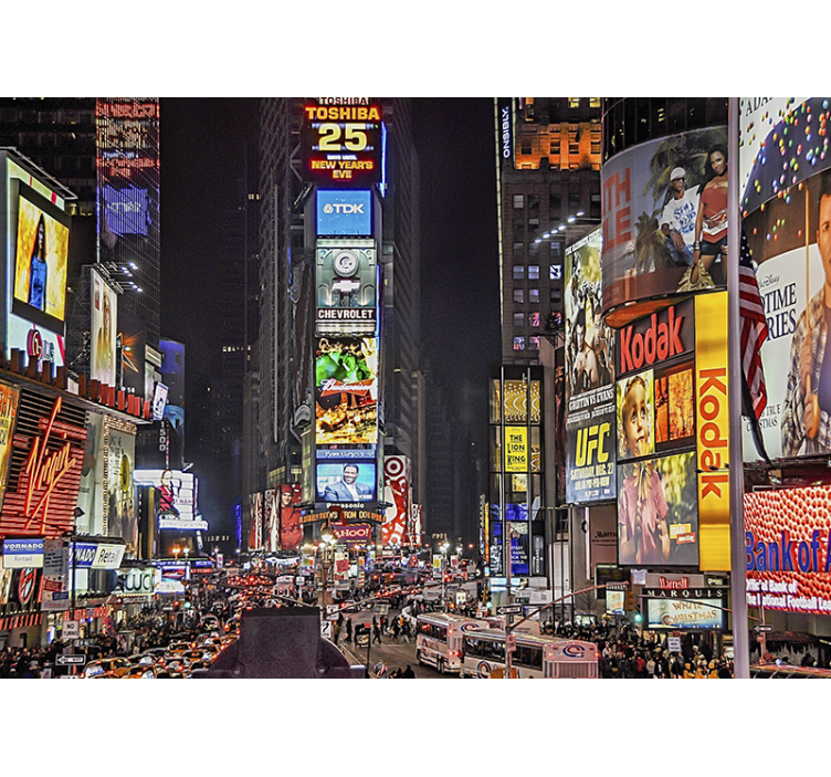 Times square new york fototapeta - TenStickers