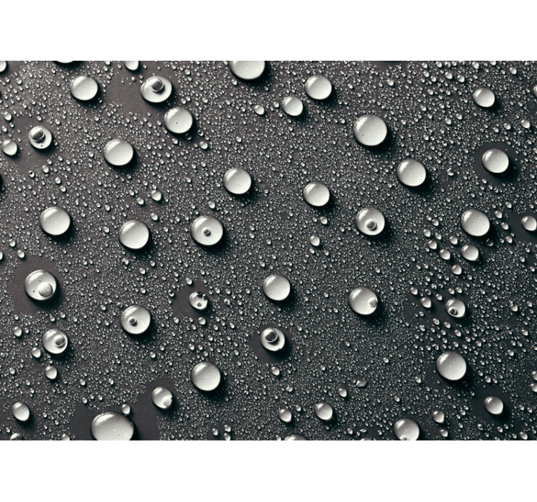 Pozadí s vodou bub koupelnové fototapeta - TenStickers