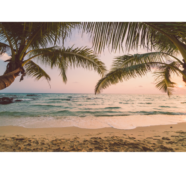 Příroda fototapeta klidný pobřežní výhled - TenStickers