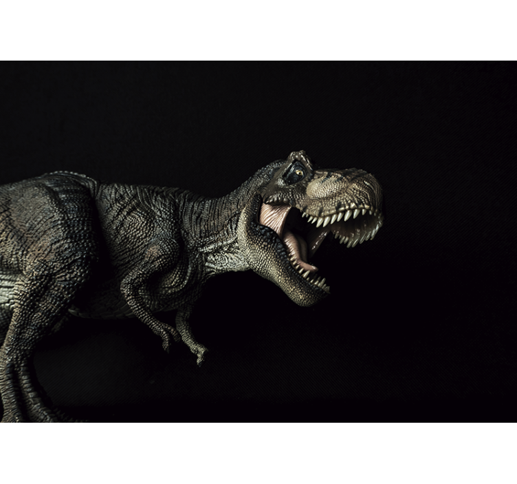 Dinosaurus a rostliny Fototapeta zvířata - TenStickers