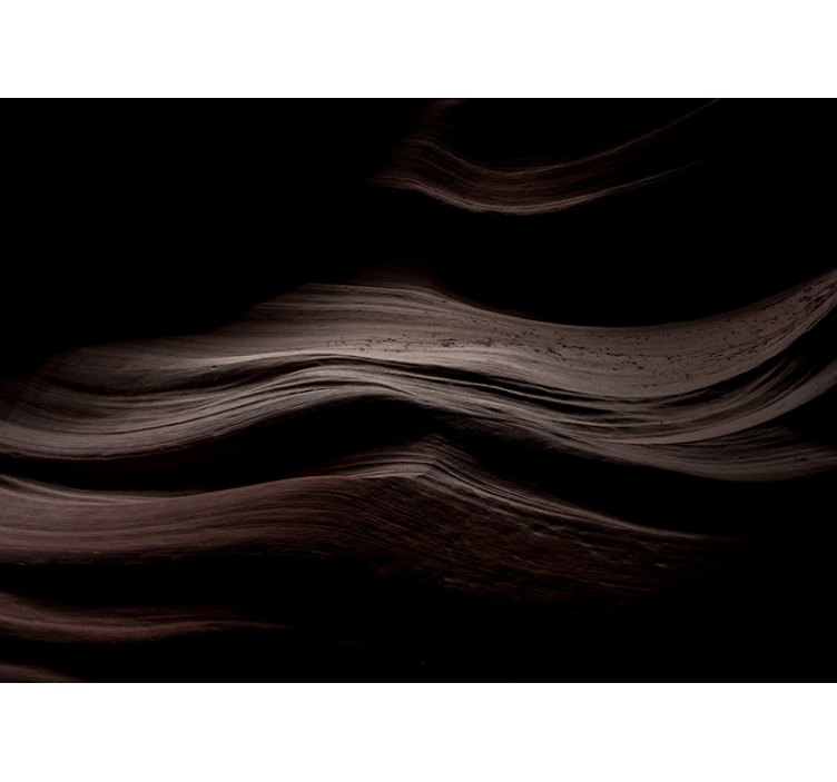 Vlny země Textury a vzory fototapeta - TenStickers