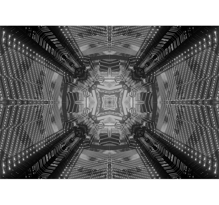 Abstraktní fototapeta složitých geometrických vzorů - TenStickers