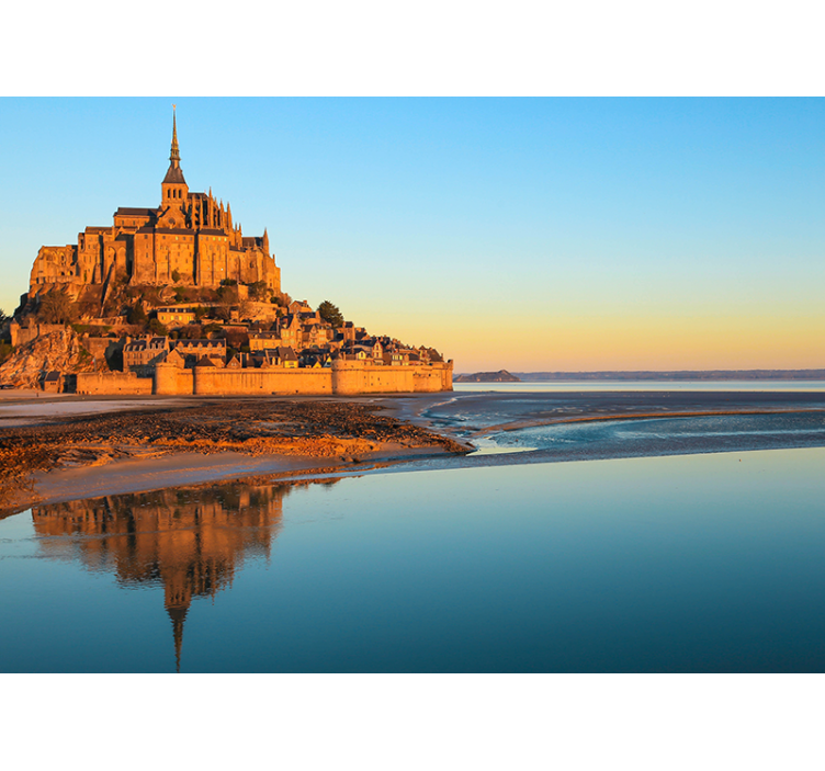 Fototapeta mont saint michel - TenStickers