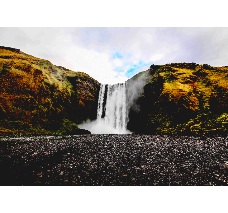 Majestátní vodopádová scenérie Vodopád fototapeta - TenStickers