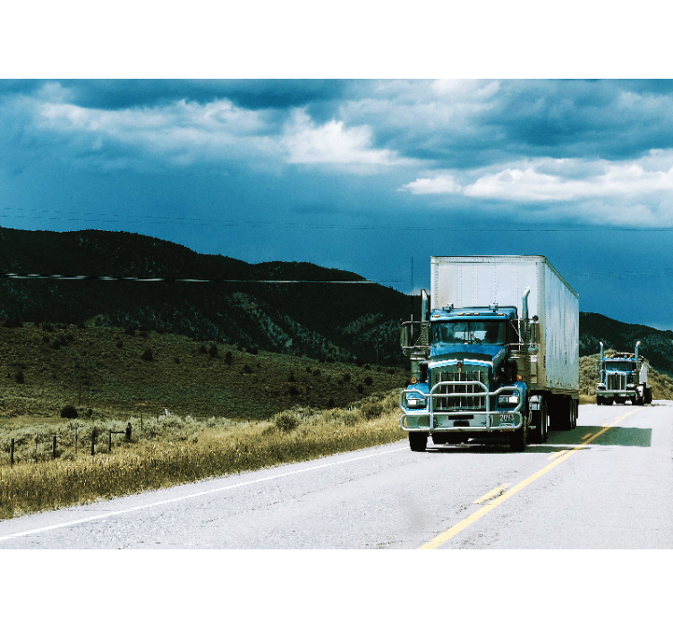 Motory na dálnici Fototapeta vozidel - TenStickers