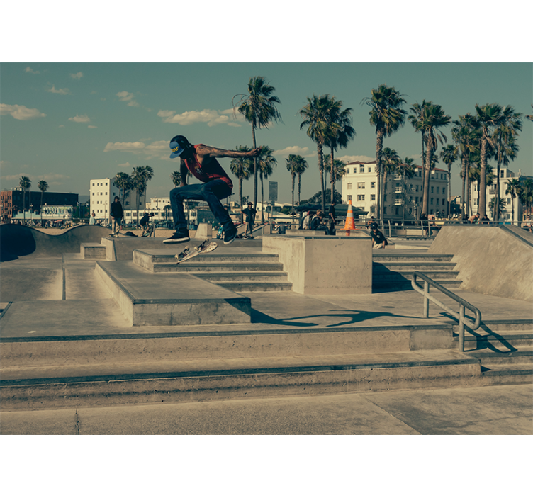 Fototapeta bruslařská podlaha - TenStickers