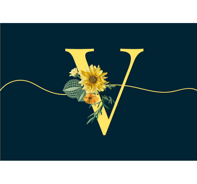 Slunečnice počáteční elegance Fototapeta květiny - TenStickers