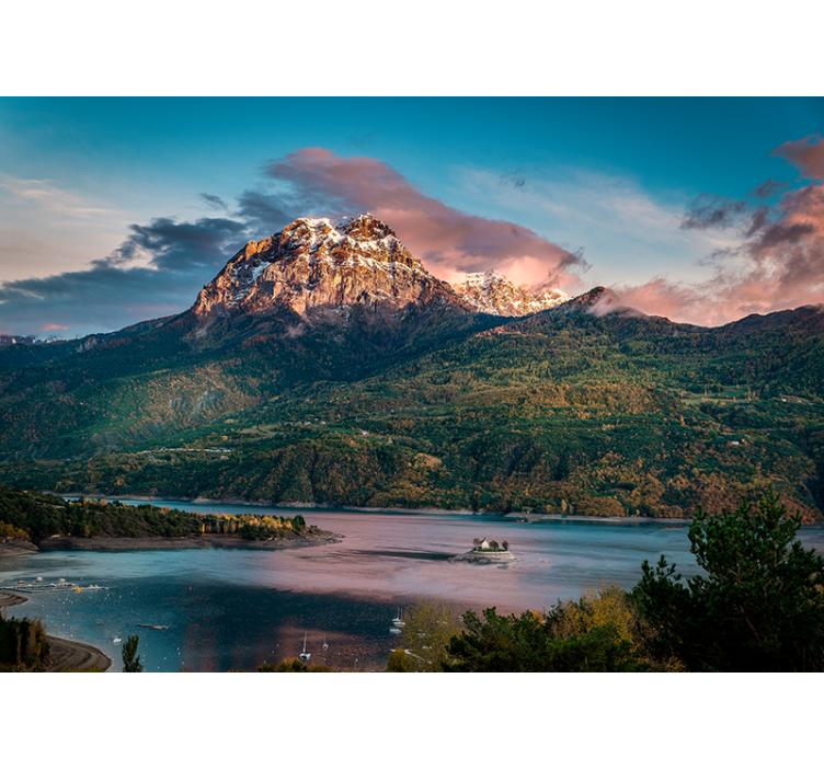 Fototapeta velká alpská krajina - TenStickers