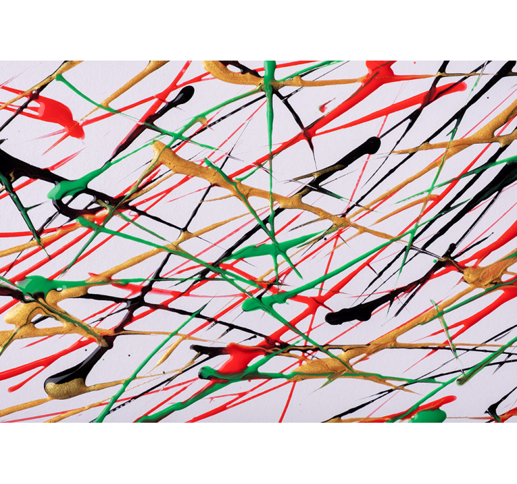 Abstraktní fototapeta energetické štětcové tahy - TenStickers