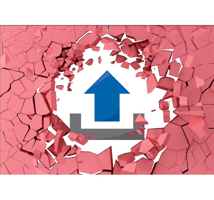 3d fototapeta prorážející zdi - TenStickers