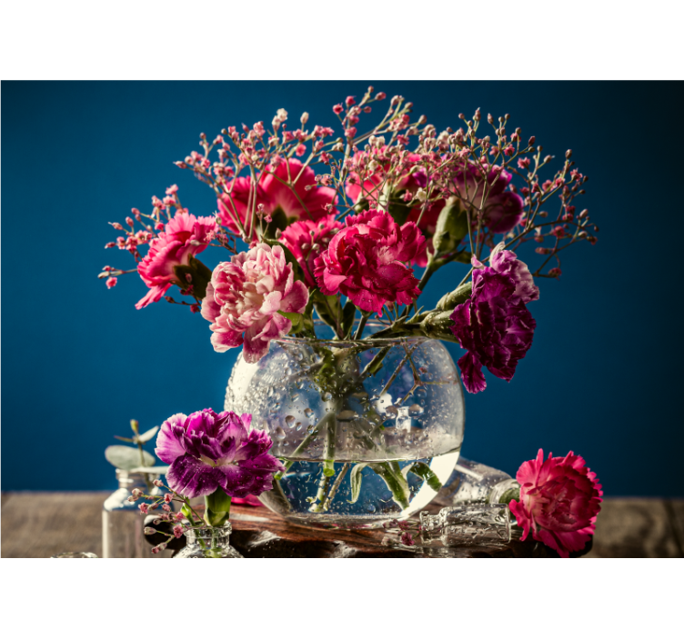 Fototapeta květiny Živá květinová kompozice - TenStickers