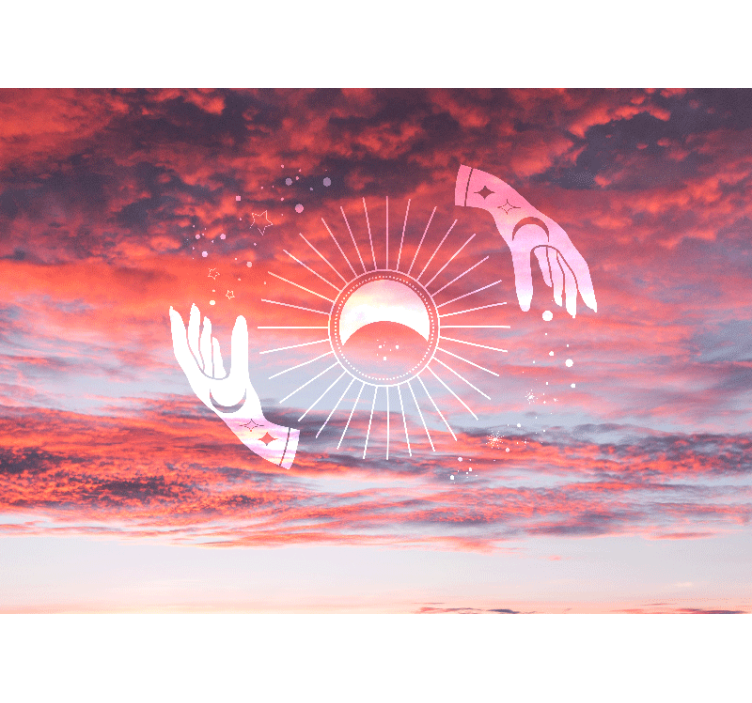 Fototapeta fráze kosmické objetí - TenStickers