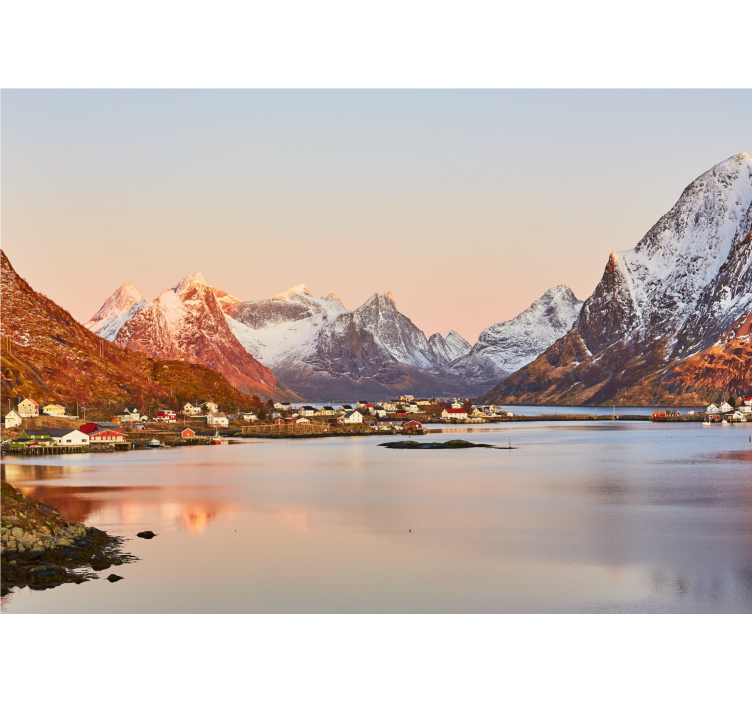 Fototapeta lofoten islands norsko - TenStickers