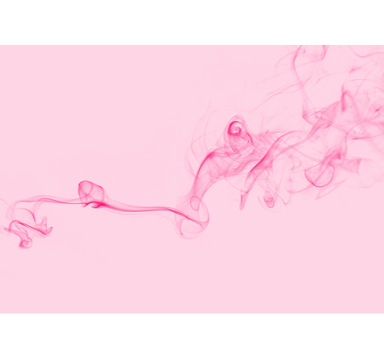 Abstraktní fototapeta růžová mlha vánky - TenStickers
