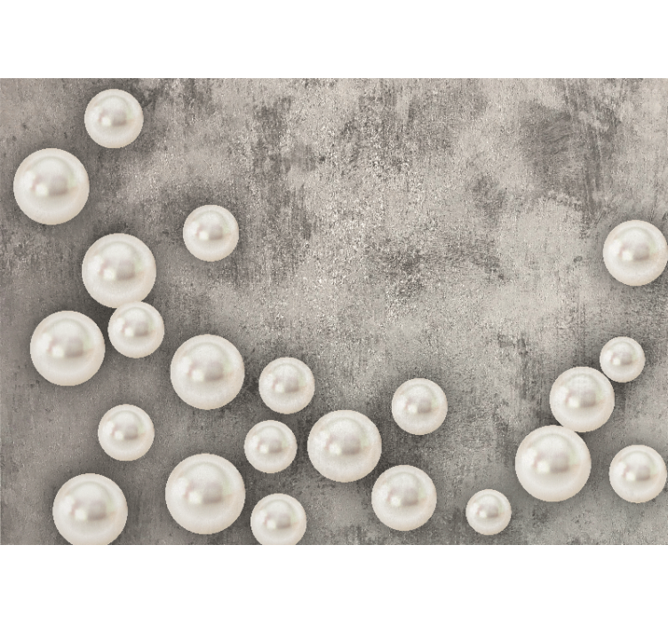 3d jewerly květinový beton 3d fototapeta - TenStickers