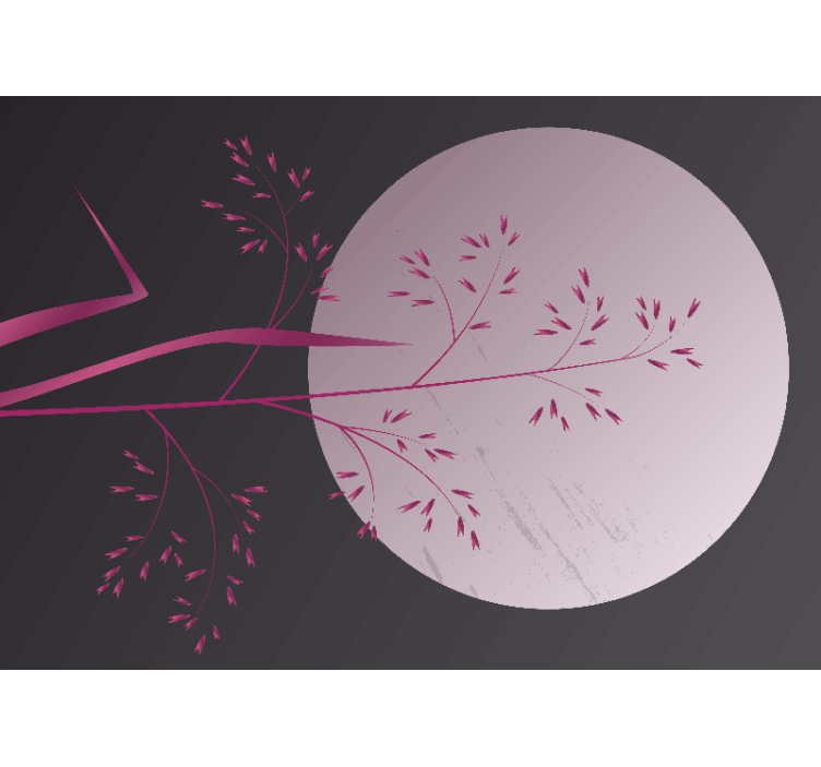 Zen prostředí fototapeta s klidným botanickým motivem - TenStickers