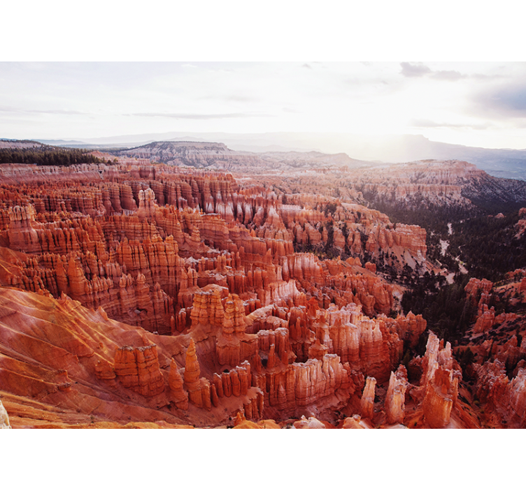 Fototapeta pohled na bryce canyon - TenStickers