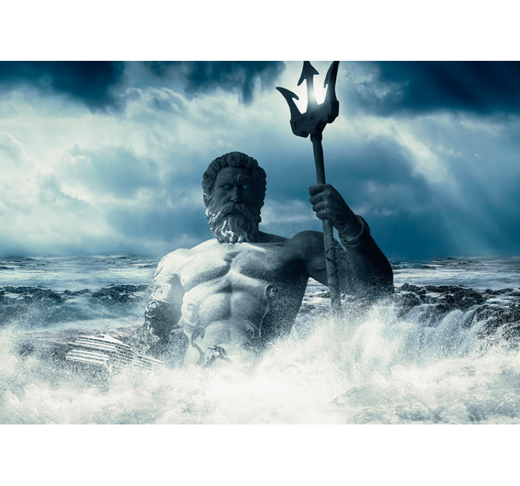 Fototapeta poseidon art design classic art - TenStickers
