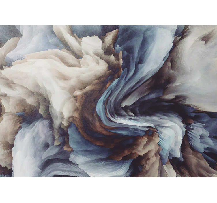 Abstraktní fototapeta vlnící se textury - TenStickers