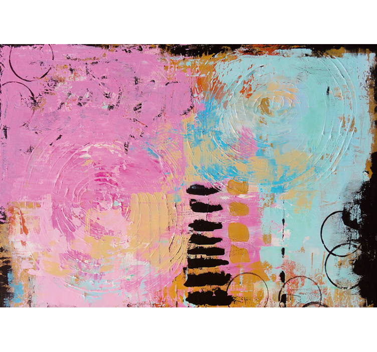 Abstraktní fototapeta barevné víry - TenStickers