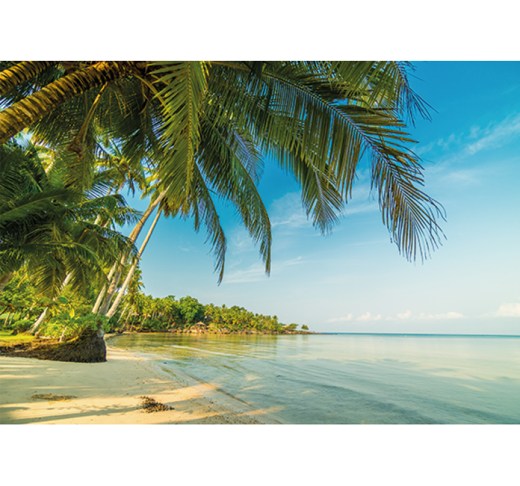 Příroda fototapeta klidná plážová scenérie - TenStickers