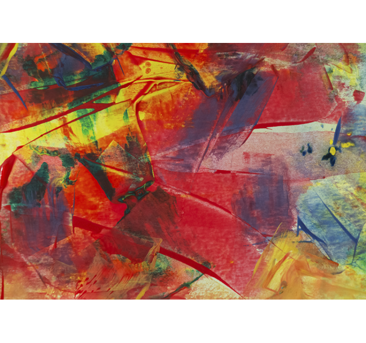 Abstraktní fototapeta dynamická barevná fúze - TenStickers