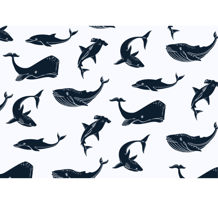 Fototapeta zvířata s motivy mořského života - TenStickers