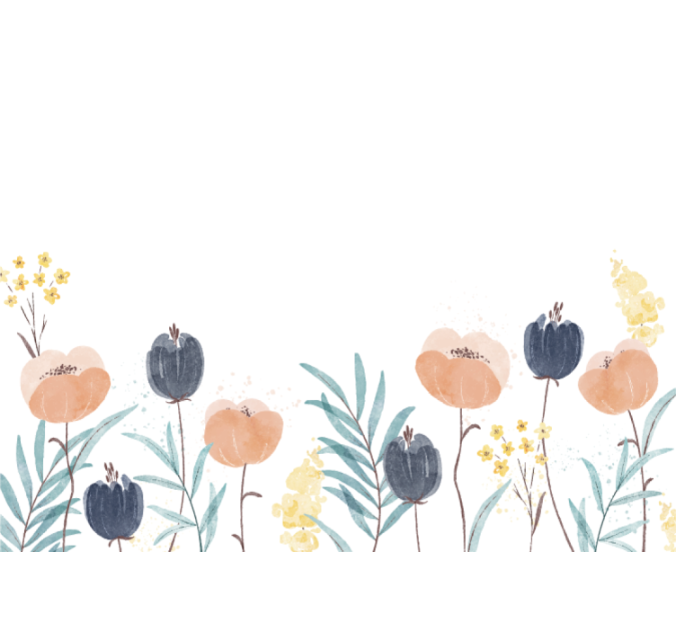 Fototapeta květiny radostná květinová kompozice - TenStickers