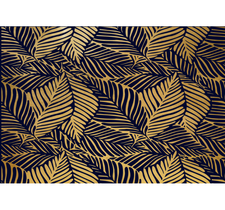 Příroda fototapeta s detailními vzory listů - TenStickers